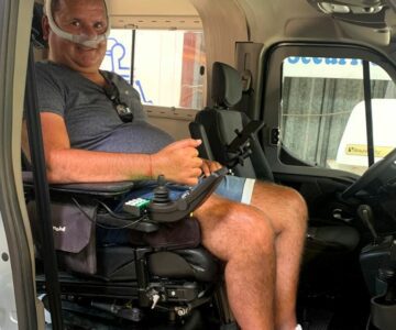 monsieur tétraplégique achat camping-car aménagé